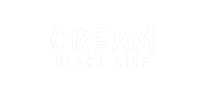 Cream black nike